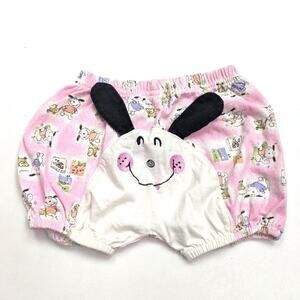 Vintage Buster Brown Shorts Baby Girls Size 3-6m Puppy Bum Bloomers